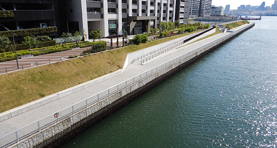 港湾・漁港部門朝潮運河イメージ画像