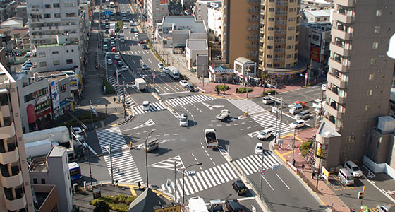 道路部門交差点改良設計イメージ画像